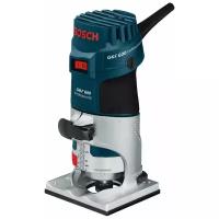 Кромочный (триммер) фрезер BOSCH GKF 600 Professional + оснастка, 600 Вт зеленый