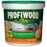 Profiwood По дереву и камню бесцветный, глянцевая, 0.9 кг