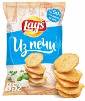 Чипсы Lay's Из Печи Нежный сыр, зелень 85 г