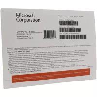 Microsoft Windows 10 Pro, лицензия и диск, русский, количество пользователей/устройств: 1 п., бессрочная