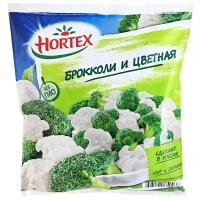 Смесь овощная Hortex брокколи и цветная капуста быстрозамороженная 400 г Продукт замороженный