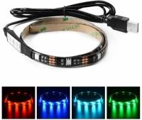 Светодиодная лента 1м (USB) Огонек OG-LDL09 RGB