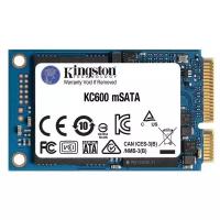 SSD жесткий диск MSATA 1TB KC600 SKC600MS/1024G KINGSTON