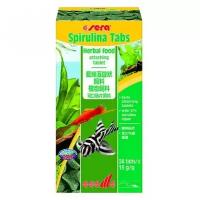 Sera корм для рыб растительный в таблетках SPIRULINA TABS, 24 табл.,15 г