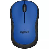 Беспроводная мышь Logitech M220 Silent, синий