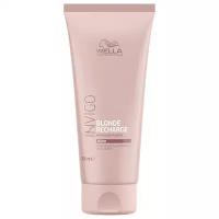 Wella Invigo Blonde Recharge - Оттеночный бальзам-уход для тёплых светлых оттенков 200 мл