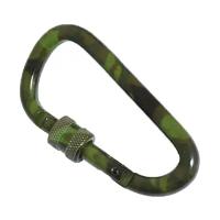 ТМ ВЗ Карабин "Locking Carabiner" Rothco 80 мм (Woodland Camo)