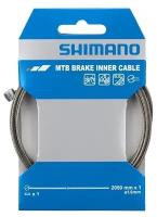 SHIMANO Трос торм Shimano, MTB, тр:1.6X2050мм нерж., 1 шт