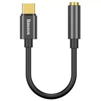 Переходник USB Type-C - AUX 3.5мм Baseus L54 - Черный (CATL54-01)