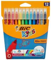 Фломастеры 12 цветов Bic для маленьких детей, 841798