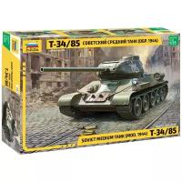 Сборная модель ZVEZDA Советский средний танк Т-34/85 (3687) 1:35