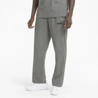 Брюки PUMA/58672003/Essentials Logo Men's Sweatpants /серый/3XL