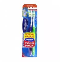 Wisdom Xtra Clean Medium Twin Pack Зубная щетка средней жесткости, 2 шт