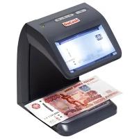 Детектор банкнот DoCash mini IR/UV/AS просмотровый мультивалюта, черный