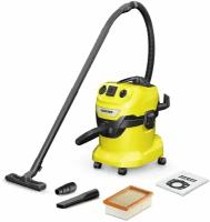 Строительный пылесос Karcher WD 4 P V-20/5/22 желтый (1.628-270.0)