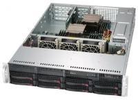 Серверный корпус 2U Supermicro CSE-825TQC-R802LPB 800 Вт серебристый