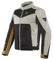 Мотокуртка текстильная Dainese SAURIS 2 D-DRY Black/Goat/Bone-Brown, (р.62)