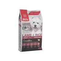 Blitz Sensitive Adult Small Breeds Dog LambRice 7 кг гипоаллергенный сухой корм для собак мелких пород с ягненком и рисом