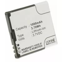 Аккумулятор iBatt iB-B1-M317 1000mAh для Explay, Fly, Nokia BL-5K, BL7203