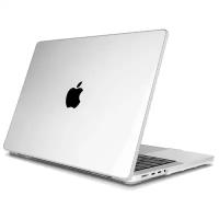 Чехол для MacBook Pro 14 2021 A2442, Nova Store, пластик, Прозрачный