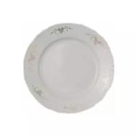 Набор тарелок 17 см 6 шт Thun "Констанция /Серый орнамент /отводка платина" / 012415