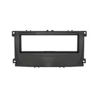 Рамка Ford Focus-2 restal, Mondeo (08+) C-Max, S-Max, Galaxy new (07+) 1din black (Incar RFO-N11)