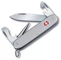 Нож перочинный VICTORINOX Pioneer, 93 мм, 8 функций, алюминиевая рукоять, серебристый