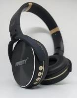 Беспроводные наушники WIRELESS Ansty H-003 Stereo sound, черные