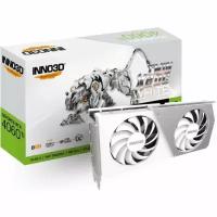 Видеокарта Inno3D GeForce RTX 4060 TWIN X2 OC WHITE 1830MHz PCI-E 8192Mb 17000MHz 128-bit HDMI 3xDP N40602-08D6X-173051W