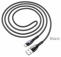 Кабель Hoco U89 Micro-USB, 1.2м, черный