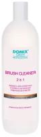 DOMIX Жидкость для очистки поверхностей и кистей Brush cleaner 2 в 1, 1 л