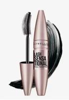 Maybelline New York Тушь для ресниц Lash Sensational Веерный объем, черный, 1 шт