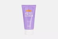 Коллагеновая очищающая пенка для умывания yadah all day collagen foam cleanser