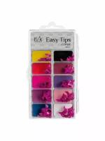 Типсы френч в боксе Easy Tips, 100 шт, IRISK professional, (04 Фуксия), Т614-01