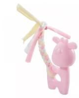 Игрушка для щенков Triol Puppy "Олененок", цвет: розовый, 10/18,5 см