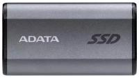 1 ТБ Внешний SSD ADATA Elite SE880, USB 3.2 Gen 2 Type-C, титановый серый