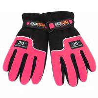 Непродуваемые теплые велоперчатки, женские MoscowCycling MC-GLOVE-08