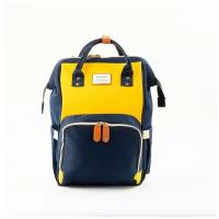 Рюкзак для мам Picano 0545 сине-жёлтый