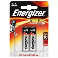 Батарейки Energizer MAX AA, 2 шт (LR6)