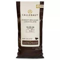 Тёмный горький шоколад Callebaut, 70%, в каллетах, 10 кг