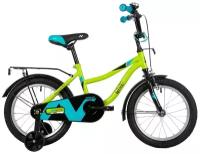 Детский велосипед Novatrack 16" Wind зеленый 163Wind.GN22