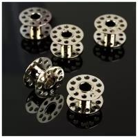 Шпульки для швейных машин стандартные (набор 5шт) металл AU-1102M AURORA 2902902