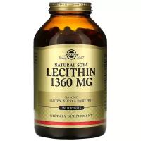 Solgar Natural Soya Lecithin 1360 мг 250 капсул