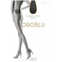 Колготки Oroblu Geo, 8 den, размер XL/4, черный