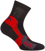 Носки Accapi, black/red