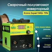 Сварочный аппарат полуавтомат KRONA -195i, до 5 кг проволока, Безгазовый