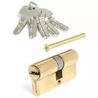Цилиндр (Личинка замка) APECS SM-60-G, золото, ключ-ключ
