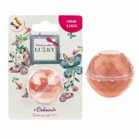 Блеск для губ с ароматом конфет Lukky Даймонд, 2 цвета: коралловый и пастельно-розовый, бальзам для губ увлажняющий, 10 г