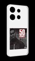 Чехол MyPads 50 Cent - Power Of The Dollar для Infinix Smart 7 задняя-панель-накладка-бампер