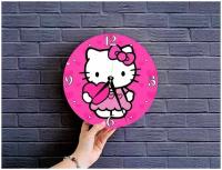 Настенные часы Хеллоу Китти Hello Kitty 30см